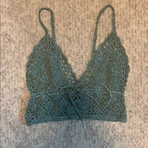 Forever 21 Crochet Crop Top